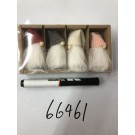 25X24, 66461, Xmas faceless dolls 7-8cm 4pcs