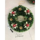 25X24, 66660, Xmas wreath 50cm