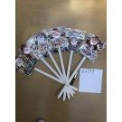66759, Xmas deco wood santa stake