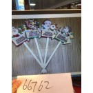66762, Xmas deco wood stake