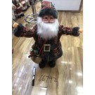 22X42, 66792, Xmas deco santa 50cm music + battery