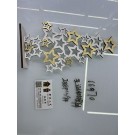 25XE F, 66970, Xmas deco wood star tree