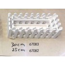 G13H, 67082, flower container white 25cm