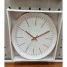 B11H, CLEARANCE, 67212, clock 30cm silver