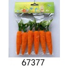 26E2, 67377, Easter carrot 6 pcs 2x13.5cm