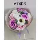 67403, bouquet 11 heads pink
