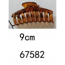 D18M, 67582, Hair Clip 9cm Brown