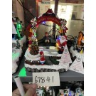 24X32, 67841, Xmas Decoration Elf On The Swing 19*13.5*22cm USB & Battery
