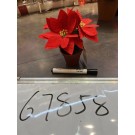 67858, Xmas Poinsettia Pot