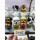 G17M, 68135, Dog in Bucket Ornament 13cm