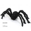 68308, Halloween Spider Black 125cm