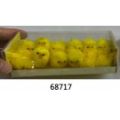 25E2, 68717, Easter Chicken 4cm 12pcs
