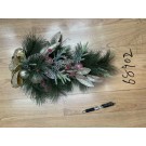 25X3, 68902, Xmas Door Swag 45cm
