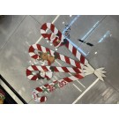 25X26, 68958, Xmas Garden Stake 75cm