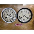 69018 white, Clock White 50cm