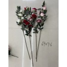 A11M, 69076, Rose 5-Head Pointy Petals 110cm