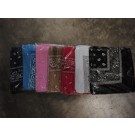 69148 dark red, Bandana