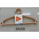 E16M, 69200, Non-slip Cloth Hanger 5PCS 41.2cm