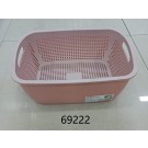 G19M, 69222, Colander & Bowl Set Rectangle 32.5*23*15.5cm