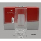 L4M, 69259, Glass Cup H14cm D6cm 6pcs/box 400ml
