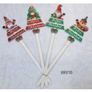 25X26, 69310, Xmas Garden Stake 75cm