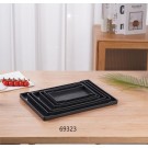 F17L, 69323, Tray Black 40*29cm