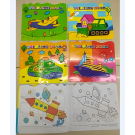 D12L, 69352, Coloring Book 8 Pages 14.5*16.5cm