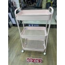 B18L, 69363, Storage Rack 3-Tier Black/White 41*20*73cm