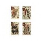 24X25, 69384 dats, Cards Xmas Box 10 115x177mm Textured Foil Cats Dogs 