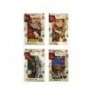 24X25, 69387 dats, Cards Xmas Box 10 115x177mm Textured Foil Santa 