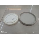 D10Z-L, 69432, Rotating Storage Tray White/Gray 25cm
