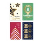 25X15, 69457 dats, Cards Xmas Box 8 80x130mm Foil 