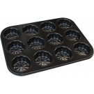 12 CUP GATEAN PAN CUP:75x25mm 375x285x28mm