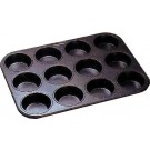 12 CUP PETTI MUFFIN PAN CUP:42x20mm 244x185x21mm