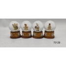 25X4, 70128, Xmas Snow Globe 6.5cm