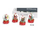 25X21, 70130, Xmas Snow Globe 6.5cm
