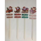 25X1, 70146, Xmas Yard Stake 68cm