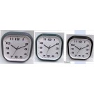 70848 grey, Clock 30*30cm Grey