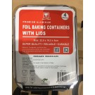 D3M, BBQ FOIL TRAY 4PCS