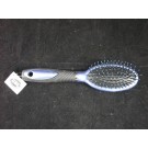METALLIC HAIR BRUSH ON STAND