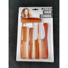 HAIR COMB 12 PIECE SET, 2 ASST