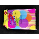 PARTY STRAWS W/SPOON 100pc