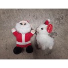 25X27, C2230, XMAS PLSH 18CM CHARACTER MINI ASST
