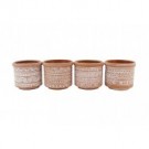 CP93847S, FlowerPotTerracottaMix10.2x8.8cmH(48/48)