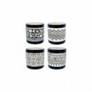 CP95858S, Flower Pot RdCeramic 4 Mix 10x10cm(4/36)