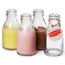 230ML GLASS MILK BOTTLE