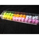 EASTER CHENILLE CHICKS 3.5CM (PK OF 24)