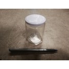 K3H, GLA183074, 200ML SML ROUND GLA JAR[96/96]