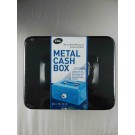 METAL CASH BOX W/TRAY LARGE
