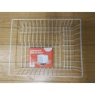 DISH DRAINER WHITE LAM.WIRE